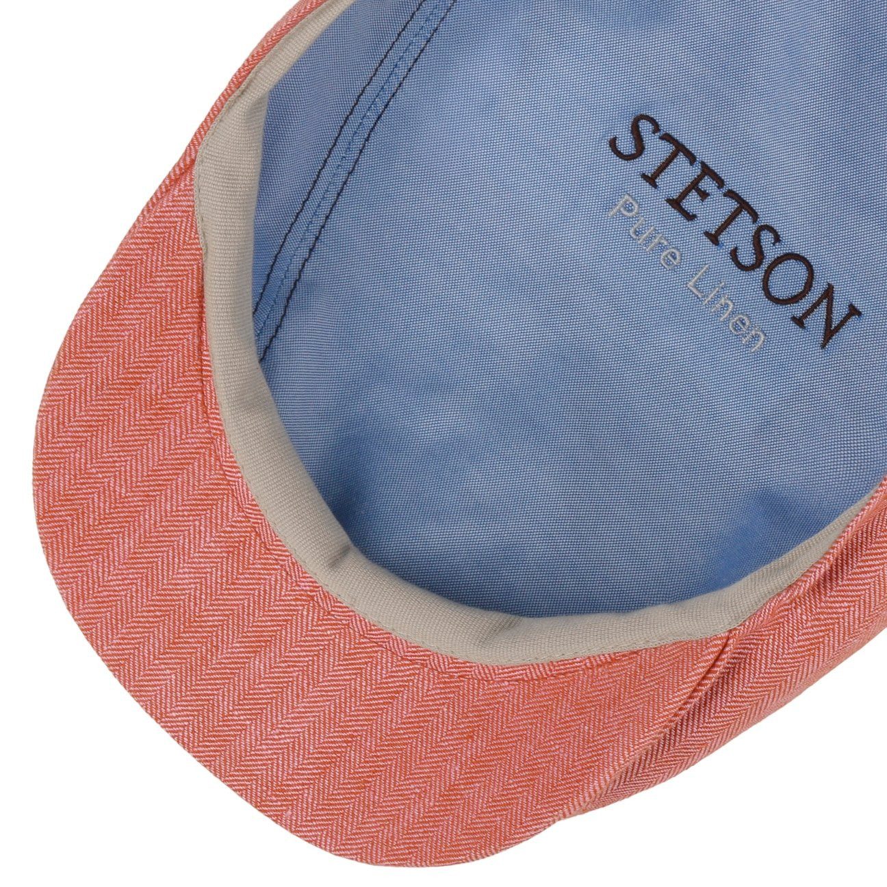 Stetson Flat Cap (1-St) Flatcap mit Schirm, Made in the EU
