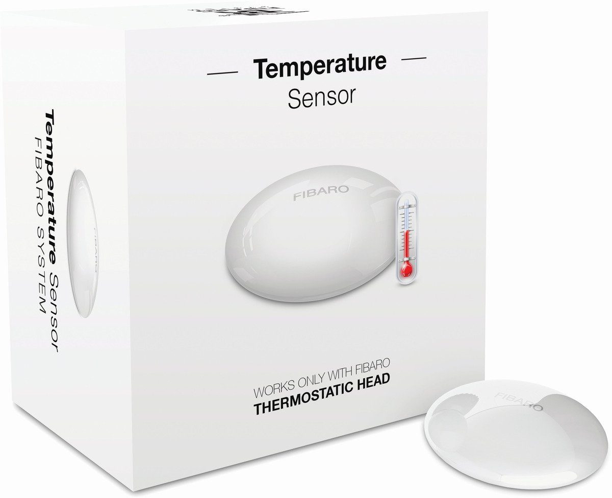 Fibaro »The Heat Controller« Sensor, Kabelloser Temperaturfühler online