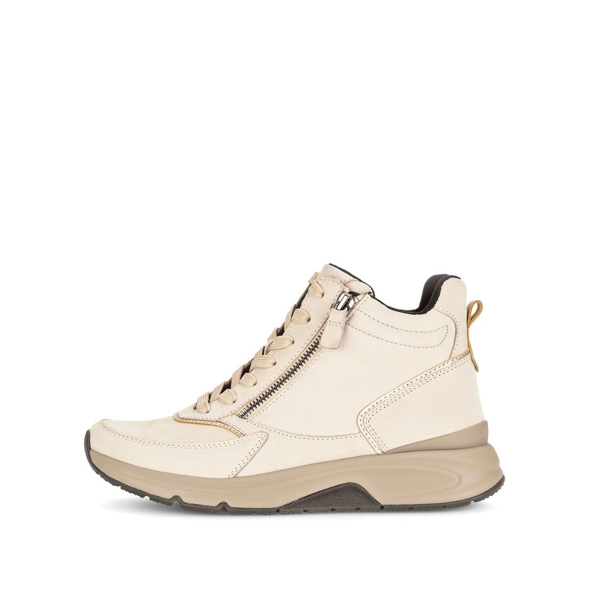 Gabor Sportliche Stiefelette Materialmix Leder Stiefelette günstig online kaufen