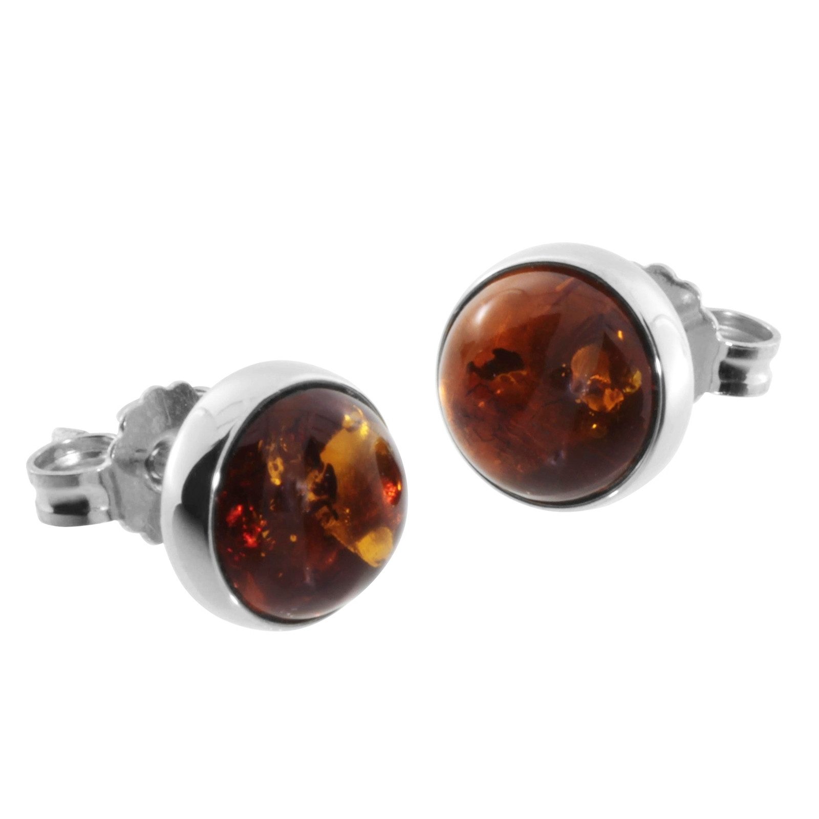 OSTSEE-SCHMUCK Paar Ohrstecker Ostsee-Schmuck Ohrstecker Classic 8 mm Ohrst günstig online kaufen