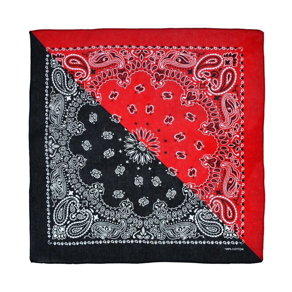 Seidentuch quadratisch 54x54cm, Bandana-Schal, Damen Seidentuch
