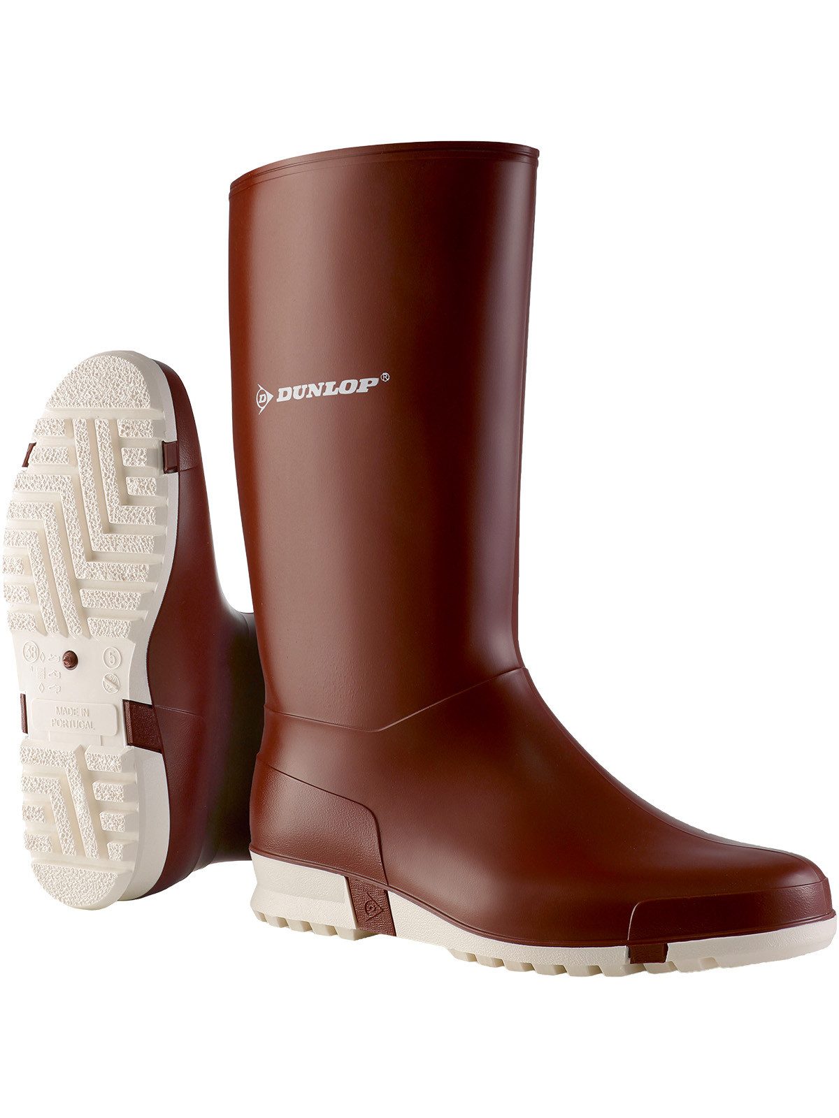MJ0KX01 Sport Burgunderrot/Weiß Gummistiefel