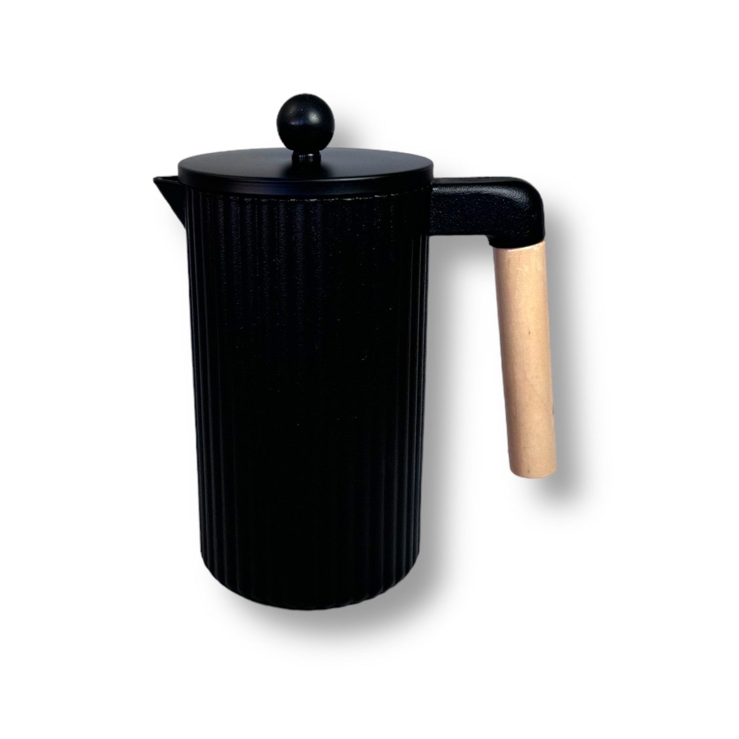 JA-UNENDLICH French Press Kanne, innen emailliert