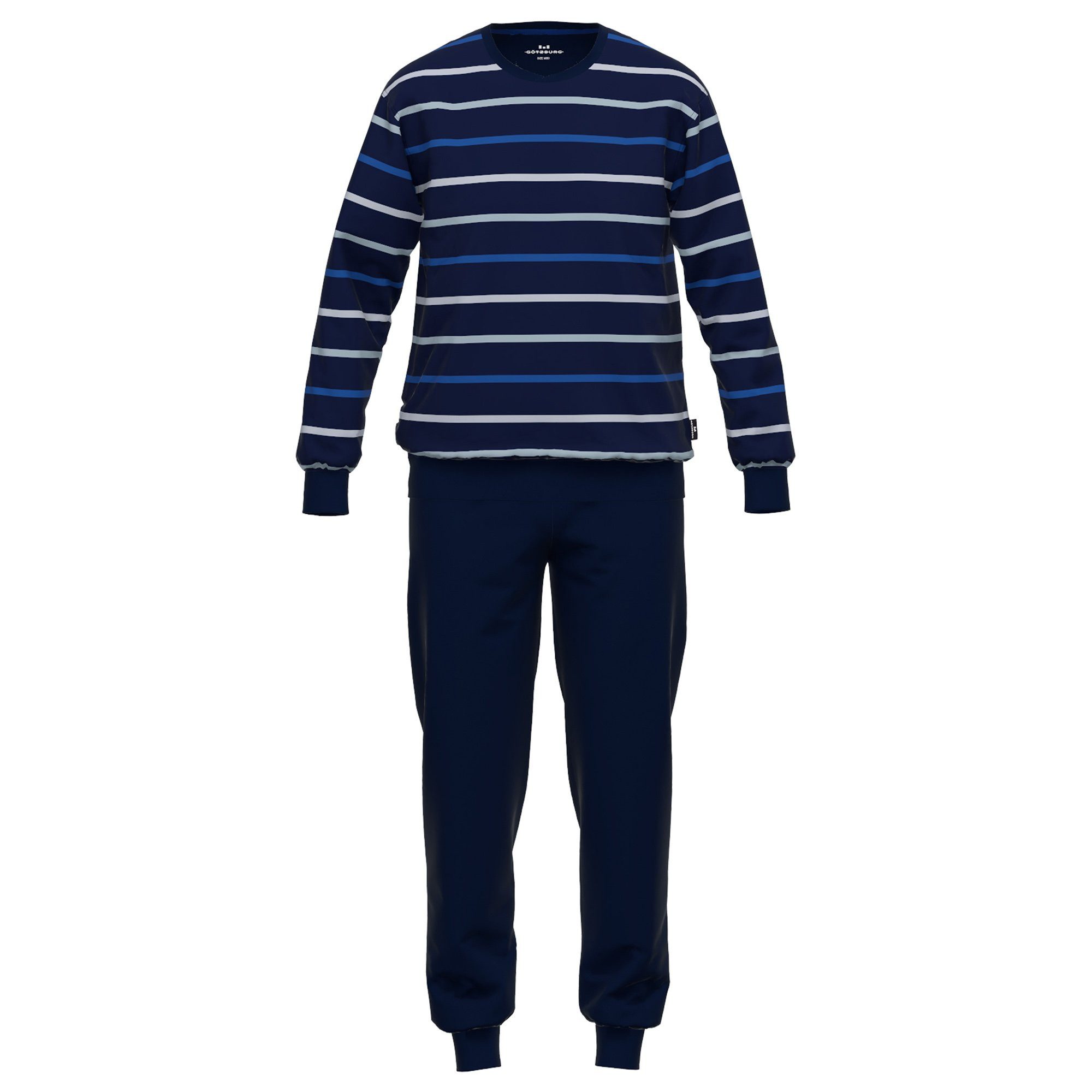 Pyjama Herren Pyjama Baumwolle