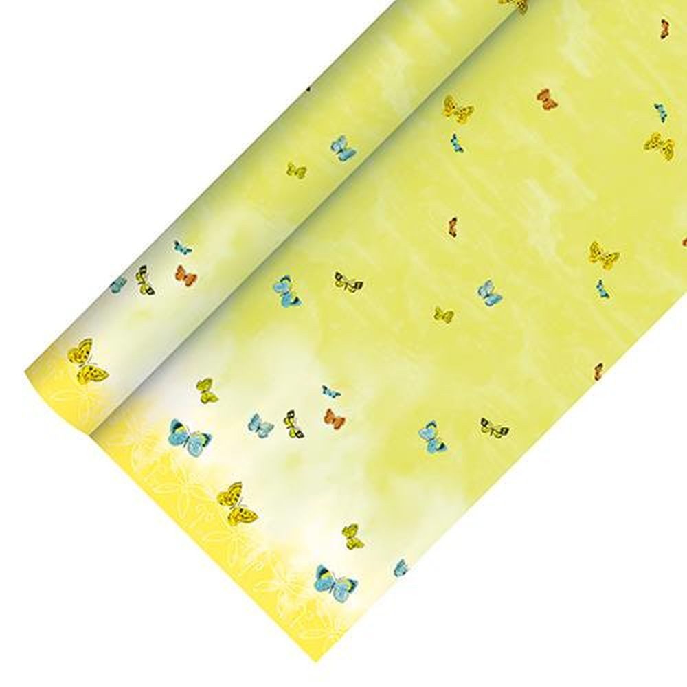 PAPSTAR Tischdecke Tischdecke, Papier 5 m x 1,2 m "Papillons"