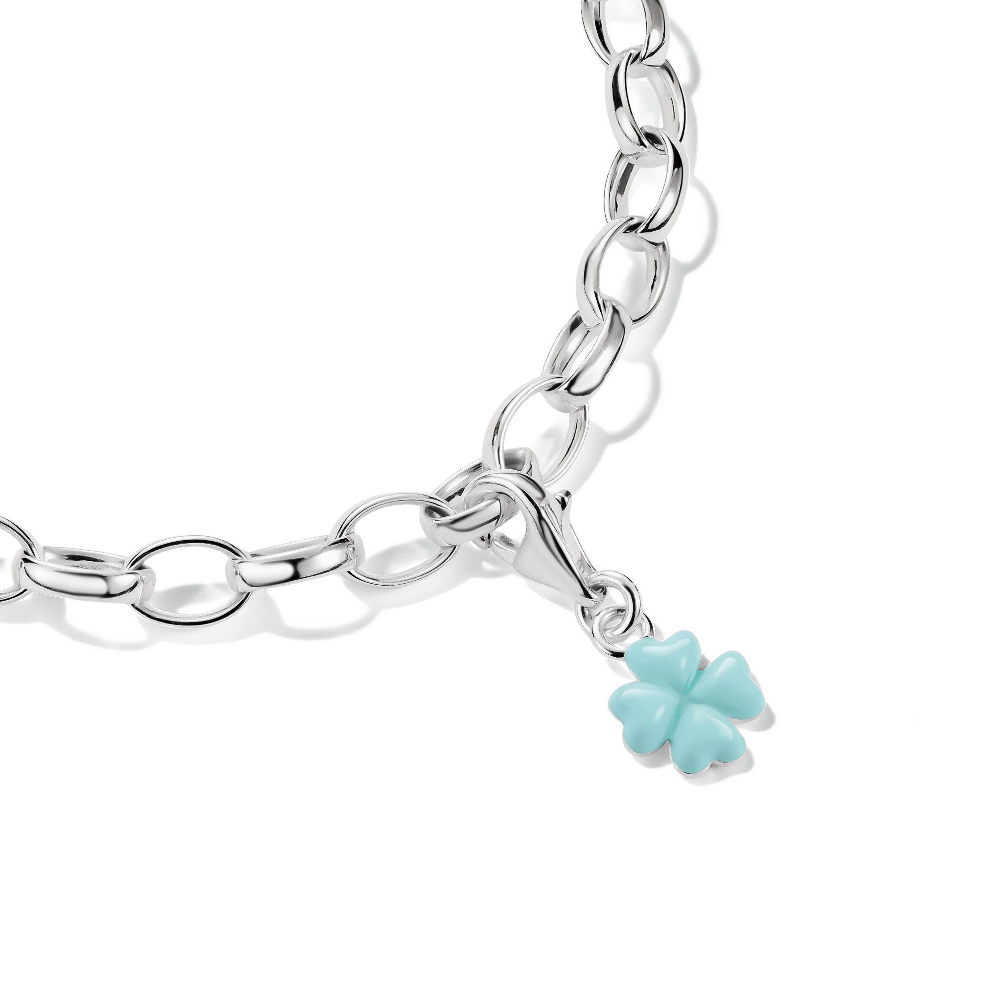 THOMAS SABO Charm-Einhänger Charm Anhänger Kleeblatt - Original