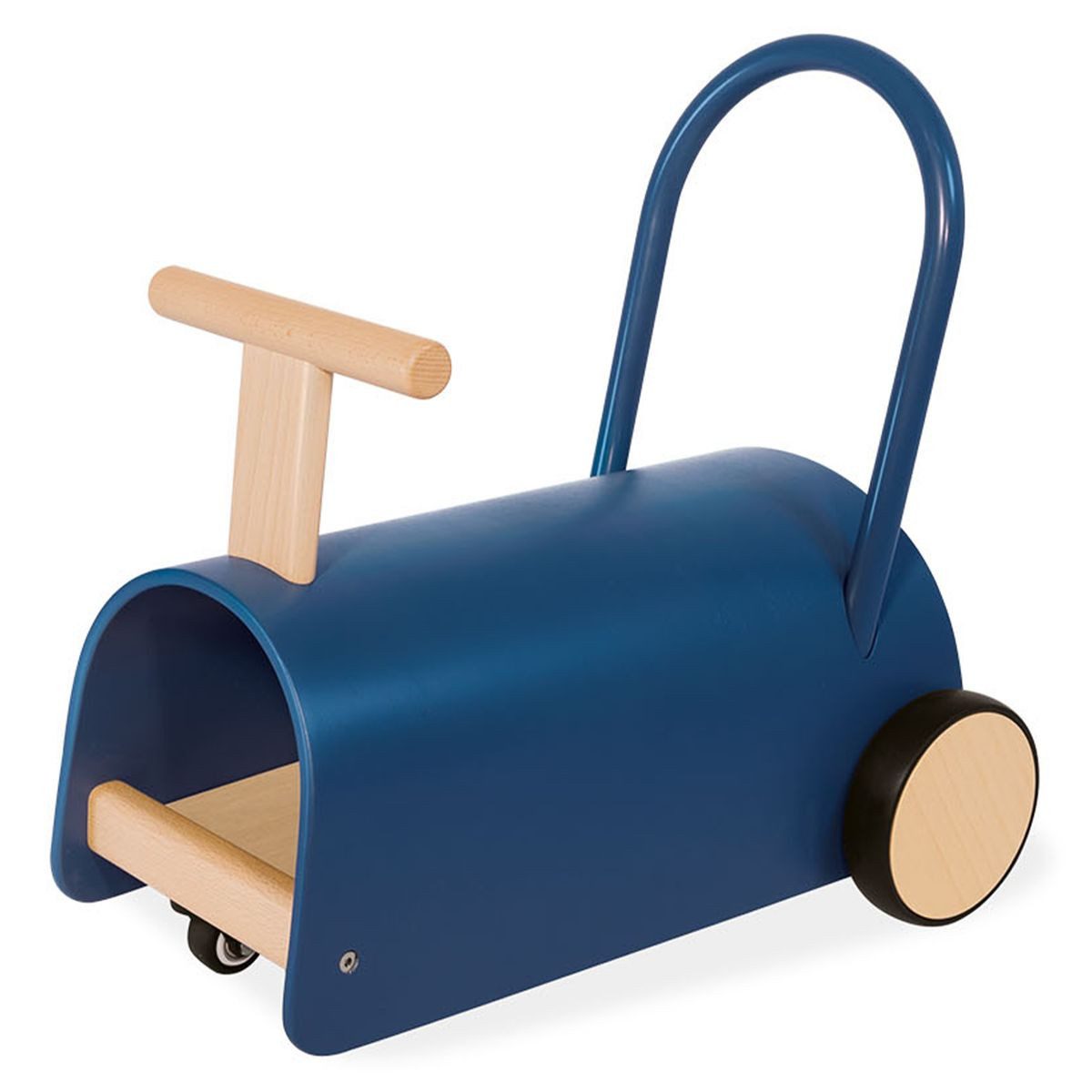 Pinolino® Lauflernhilfe Enzo - Blau, Lauflernwagen und Rutscher ab 12 Monate