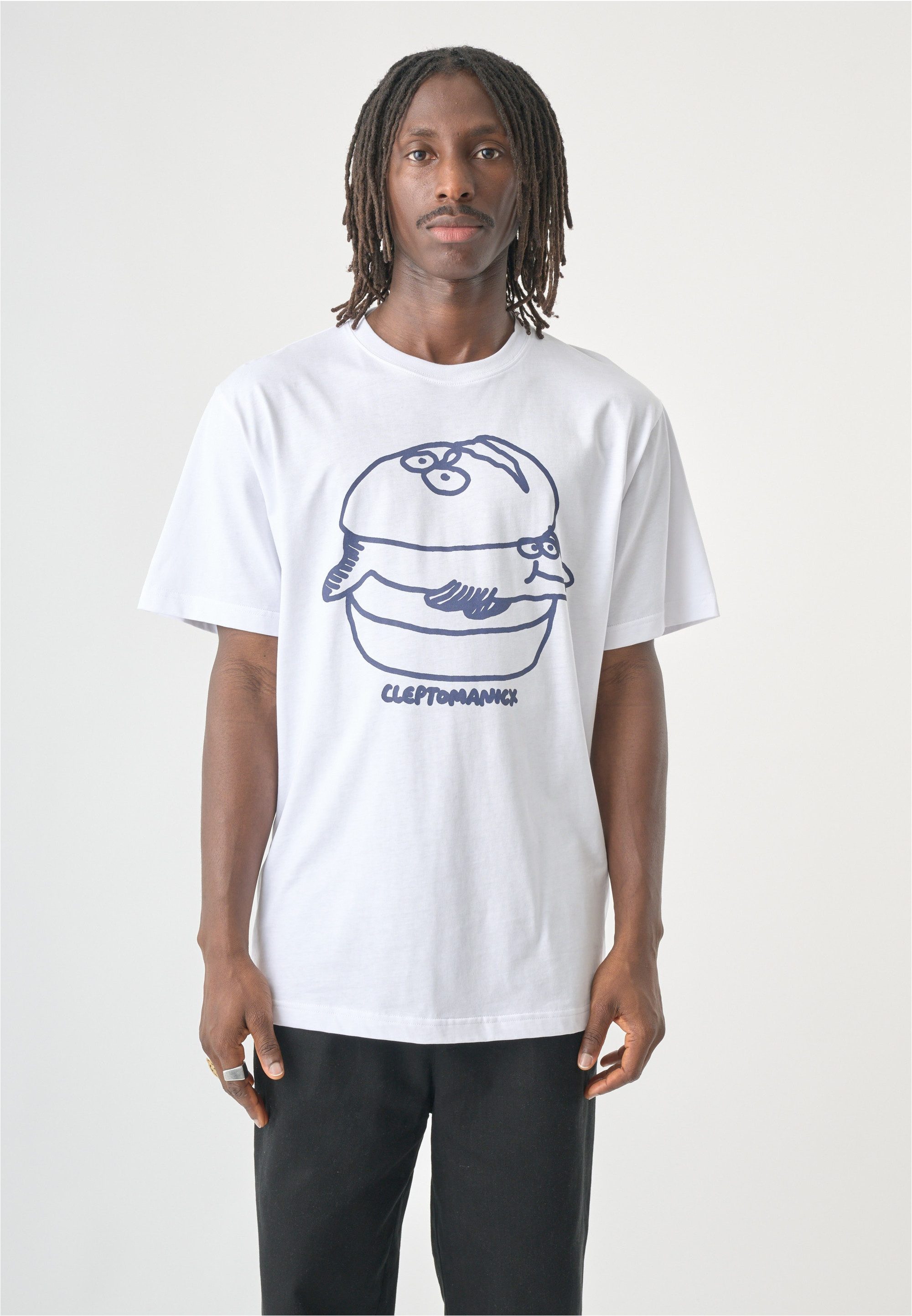Cleptomanicx T-Shirt Basic mit tollem Frontprint