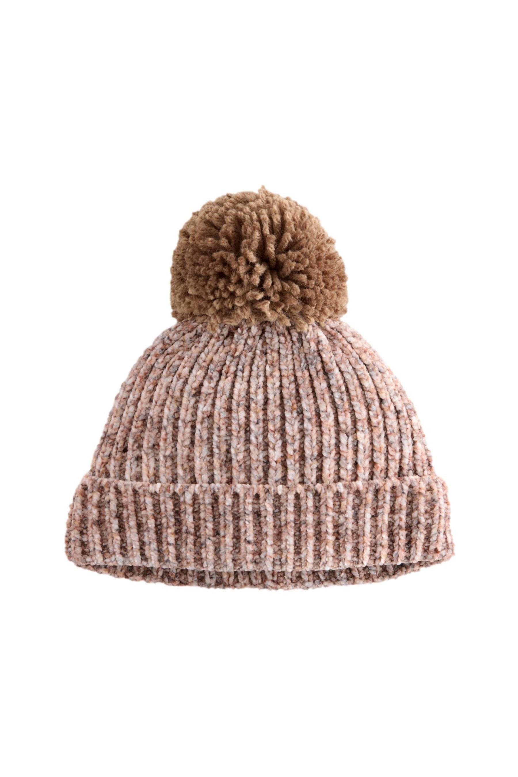 Next Bommelmütze Babybommelmütze aus Chenille (1-St)