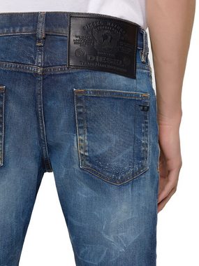 Diesel Slim-fit-Jeans Handgefertigter Dirty Look - D-Strukt 009NT - Länge:30