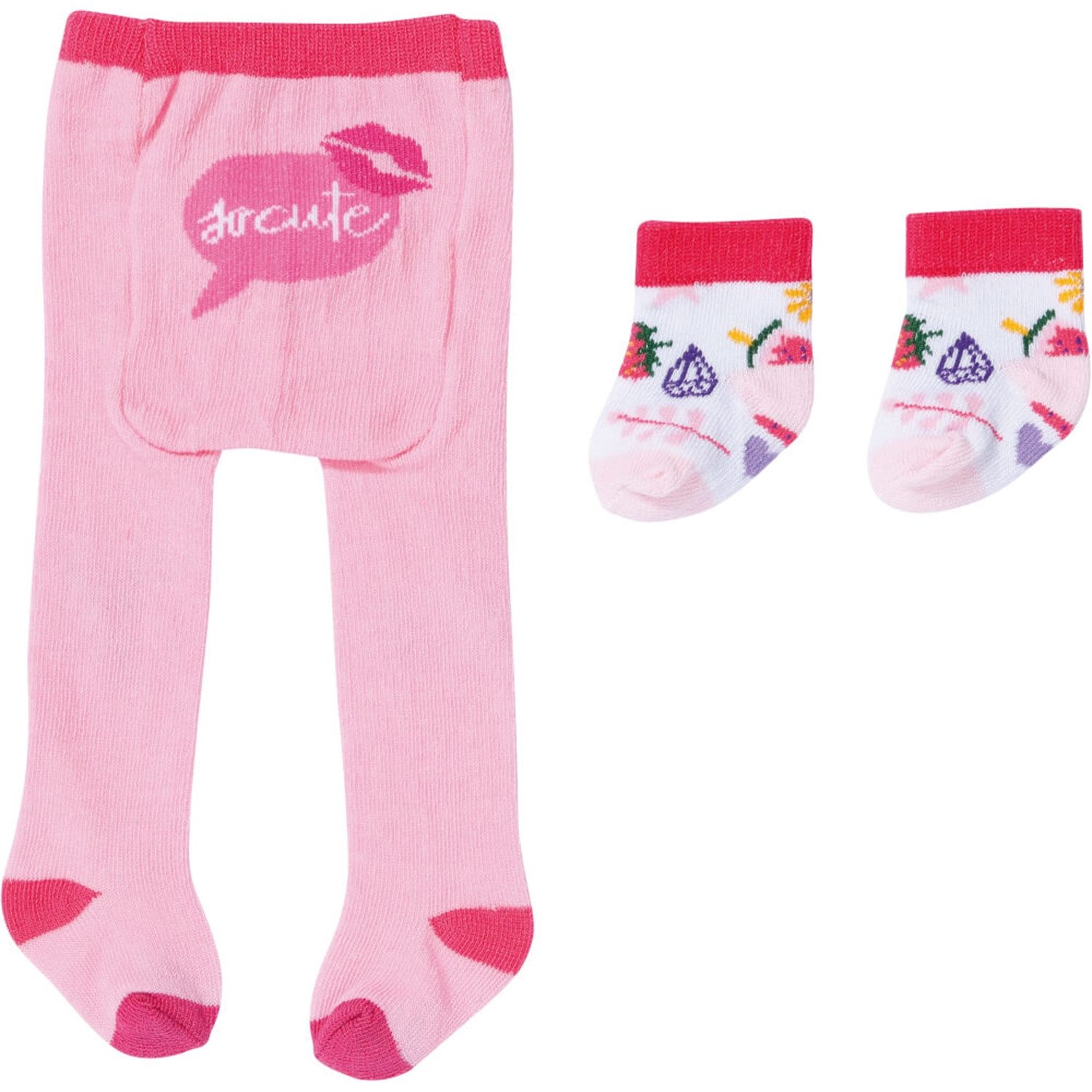 Zapf Creation® Puppenkleidung 836064 BABY born Strumpfhosen+Socken, 2sort. günstig online kaufen
