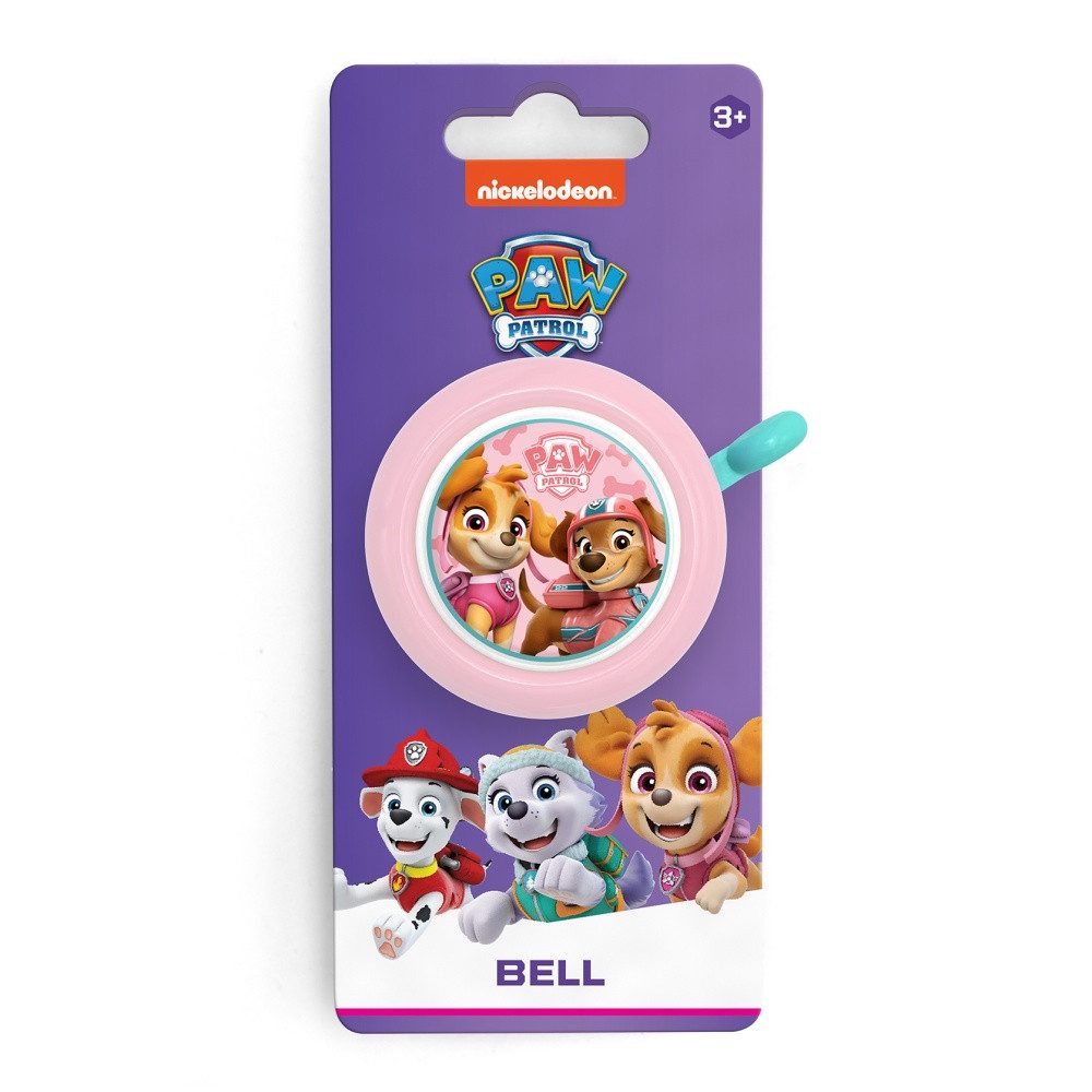 Seven Polska Fahrradklingel Kinder "Paw Patrol Girls", pink, Ø 55mm, Sky & Liberty