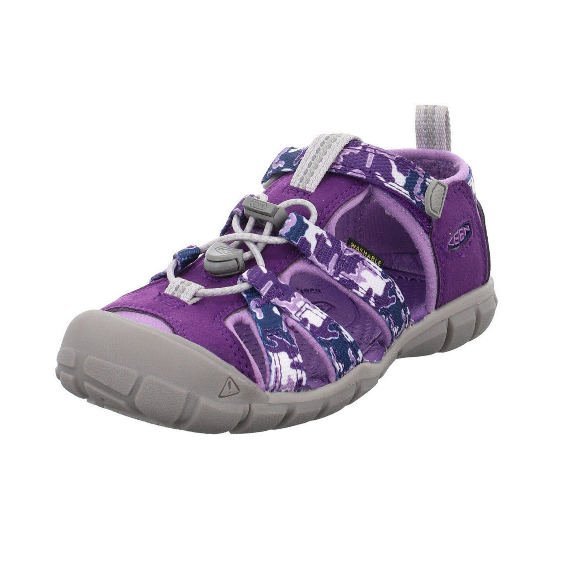 Keen Seacamp II Outdoorsandale Synthetikkombination Sandale Synthetikkombination Camo-Tillandsia CNX