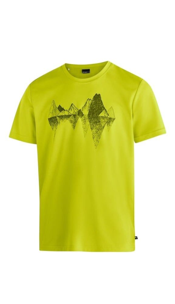 T-Shirt Wander-/Freizeit Tilia Pique (Polyester, schnelltrocknend) limegelb