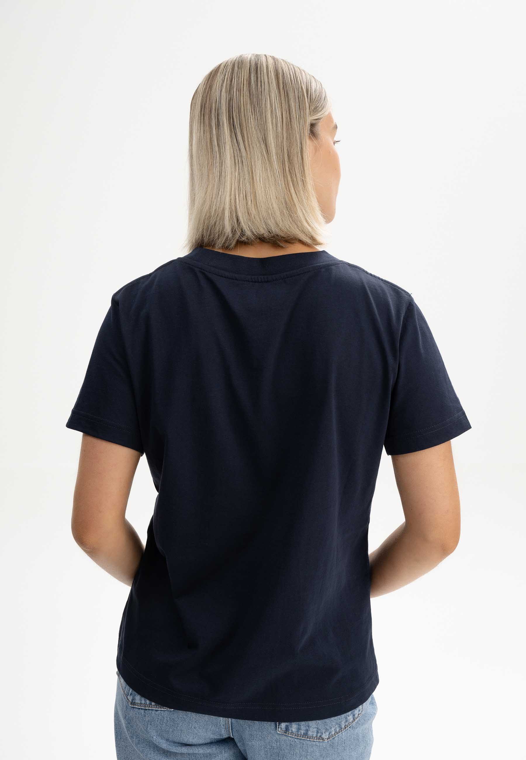 MELA Kurzarmshirt T-Shirt KHIRA Fein gerippter günstig online kaufen