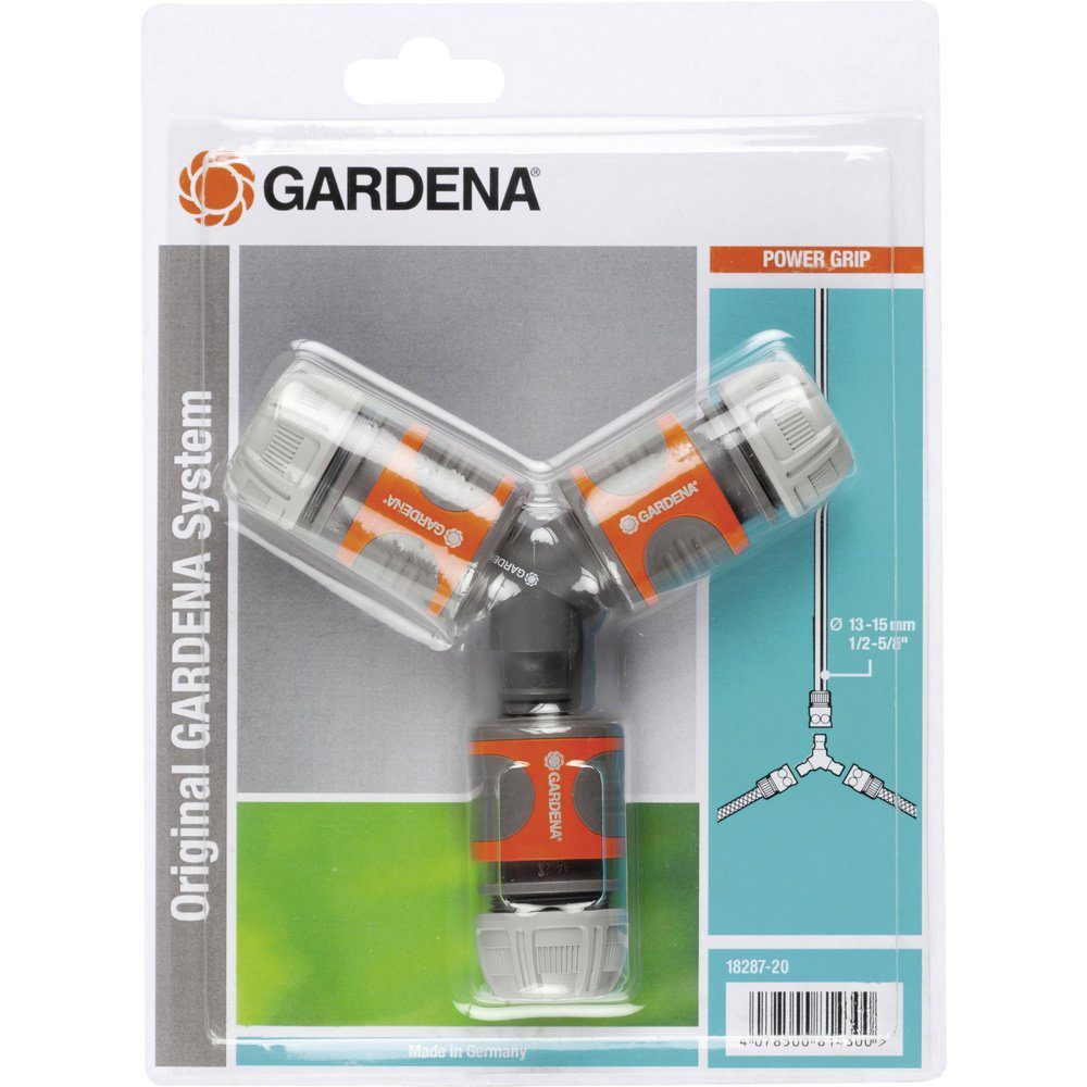 GARDENA Fontänenaufsatz GARDENA 18287-20 Kunststoff Abzweigsatz 13 mm (1/2) Ø, Steckkupplung