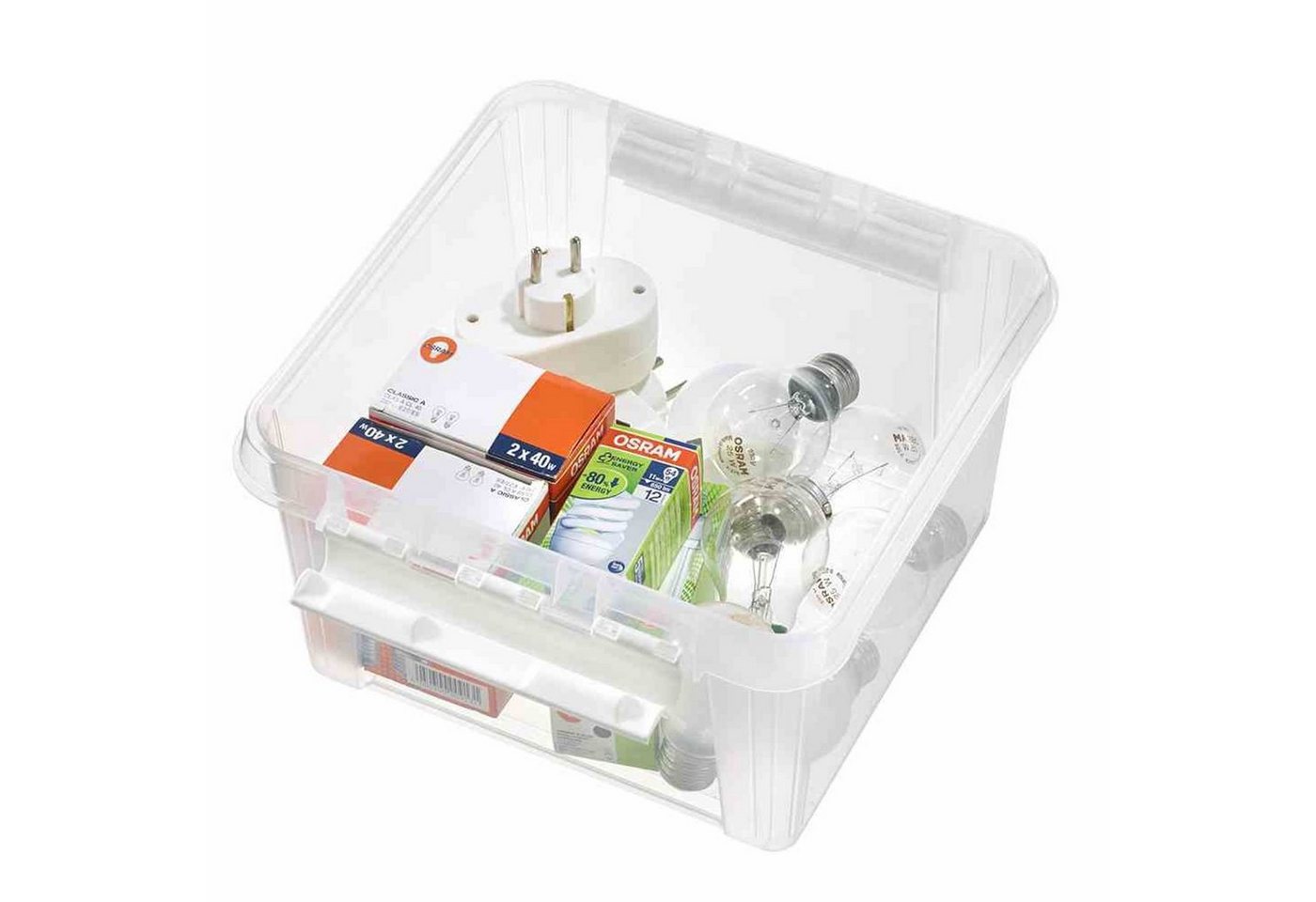 Thumbnail - Orthex Aufbewahrungsbox Clipbox transparent 8 l SmartStore Home 12