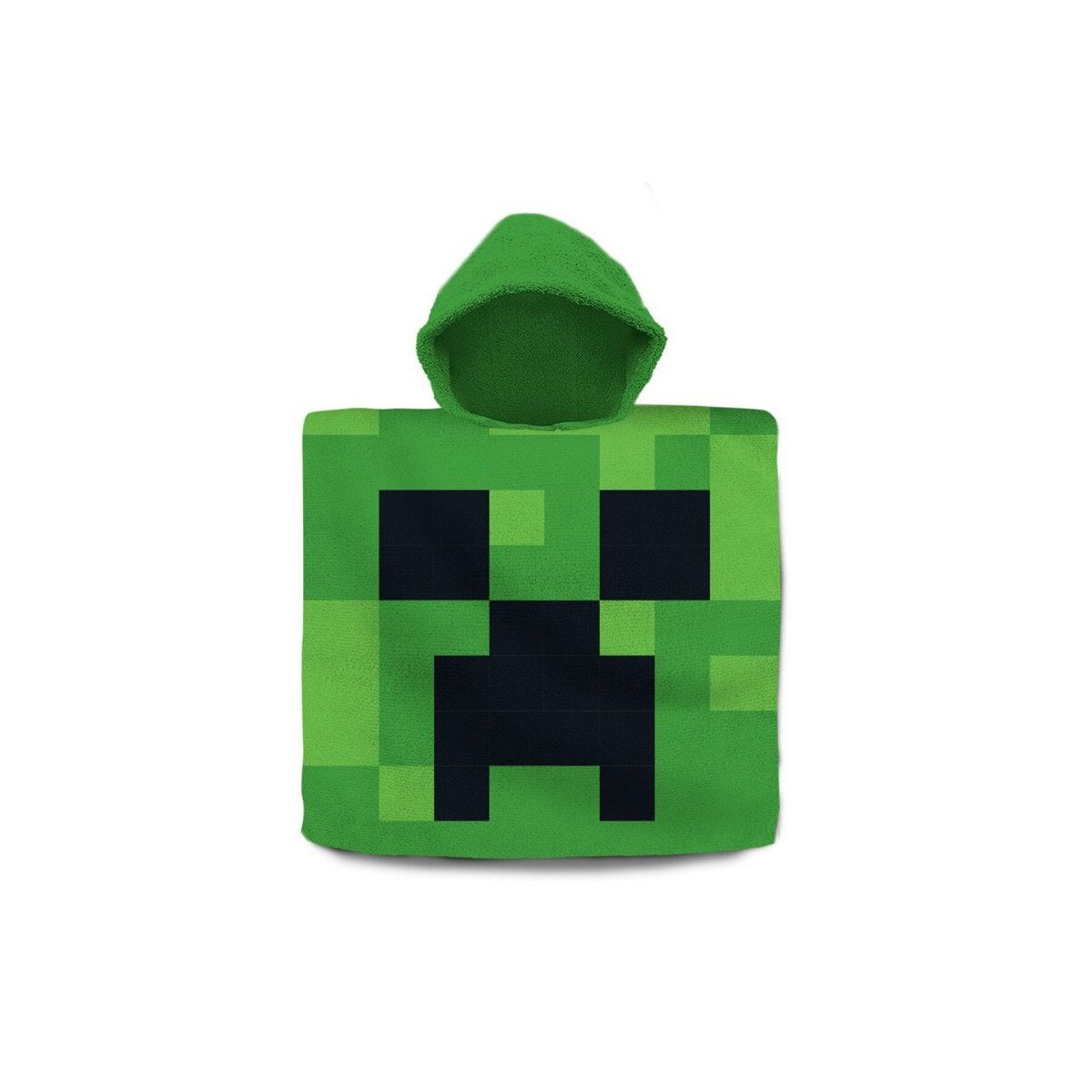 Minecraft Poncho Minecraft Poncho 60x120cm – Strandtuch Green Design