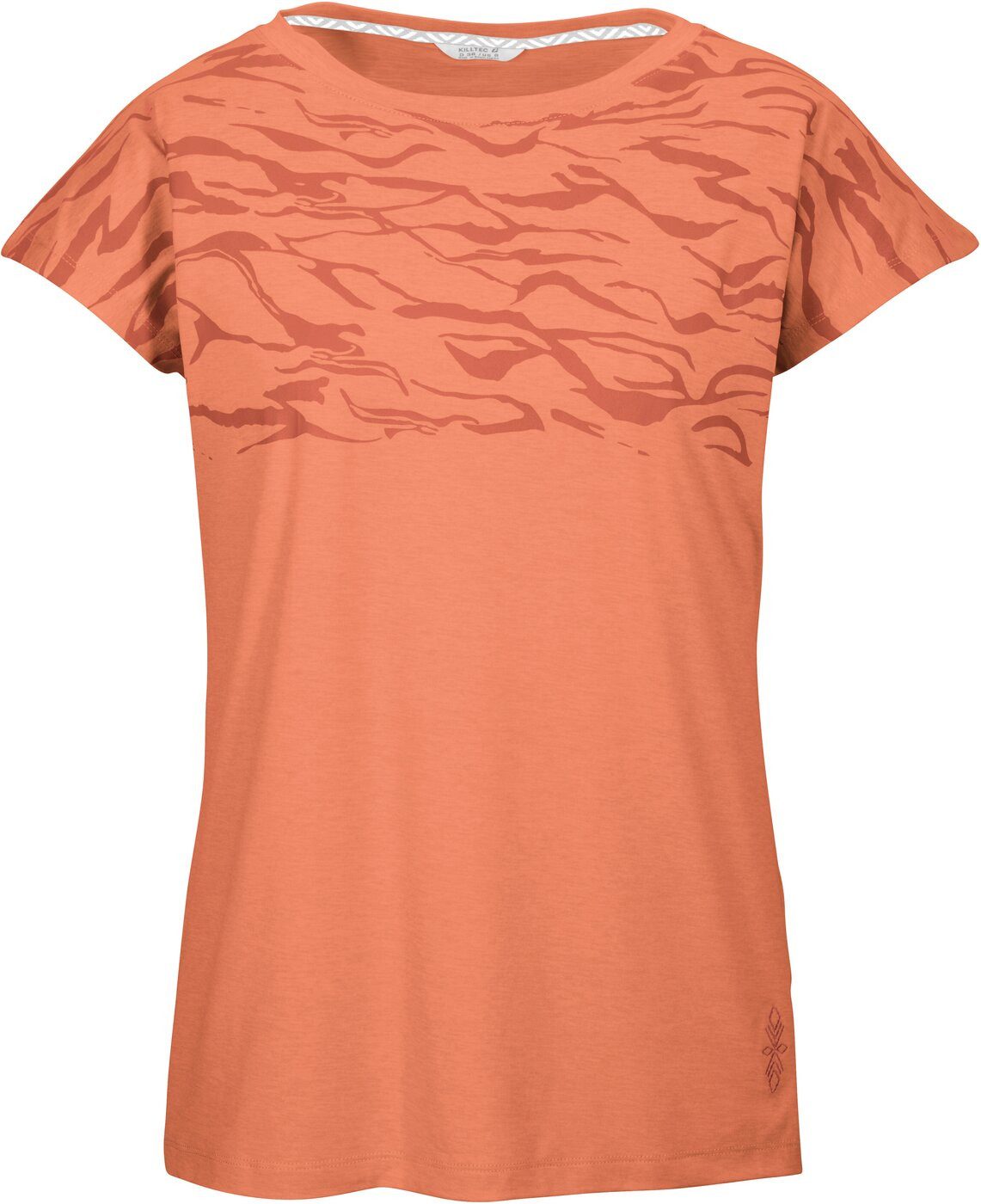 Killtec T-Shirt "KOS 22 WMN TSHRT", Atmungsaktives, schnelltrocknendes Dame günstig online kaufen