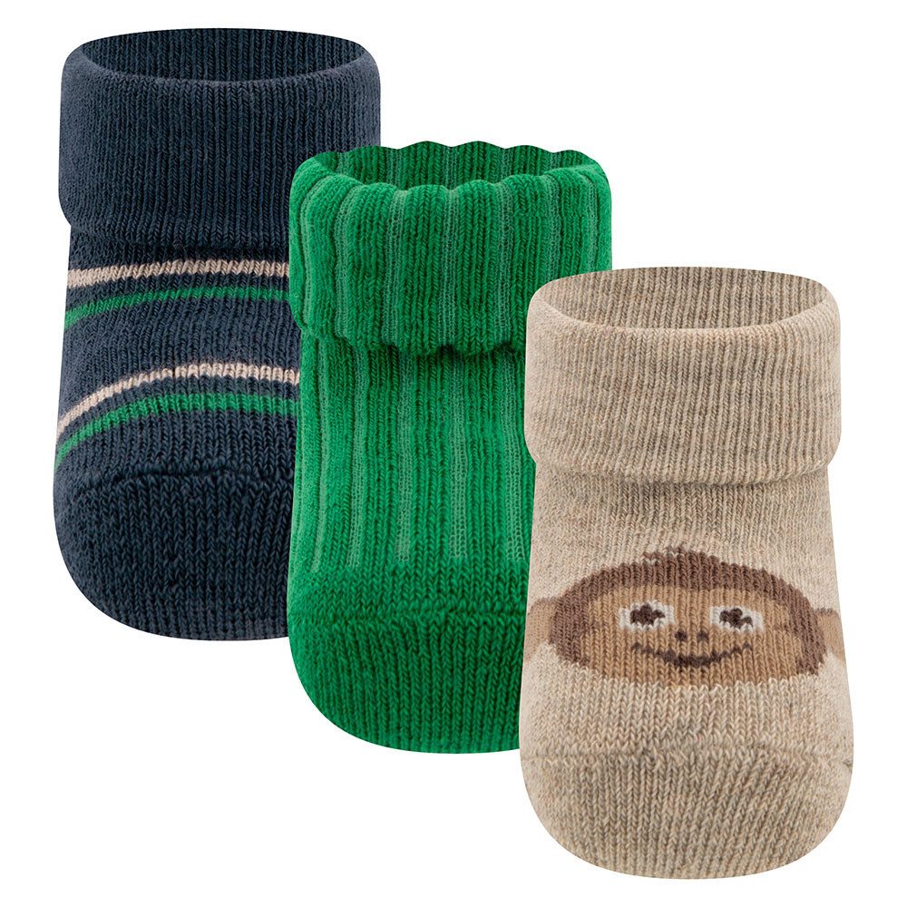 Socken Newborn Socken 3er Pack Äffchen