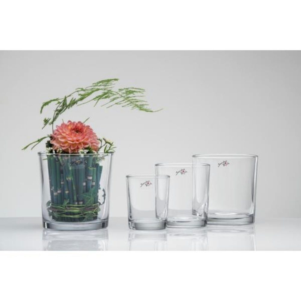 Sandra Rich Teelichthalter Cyli, Maschinenglas