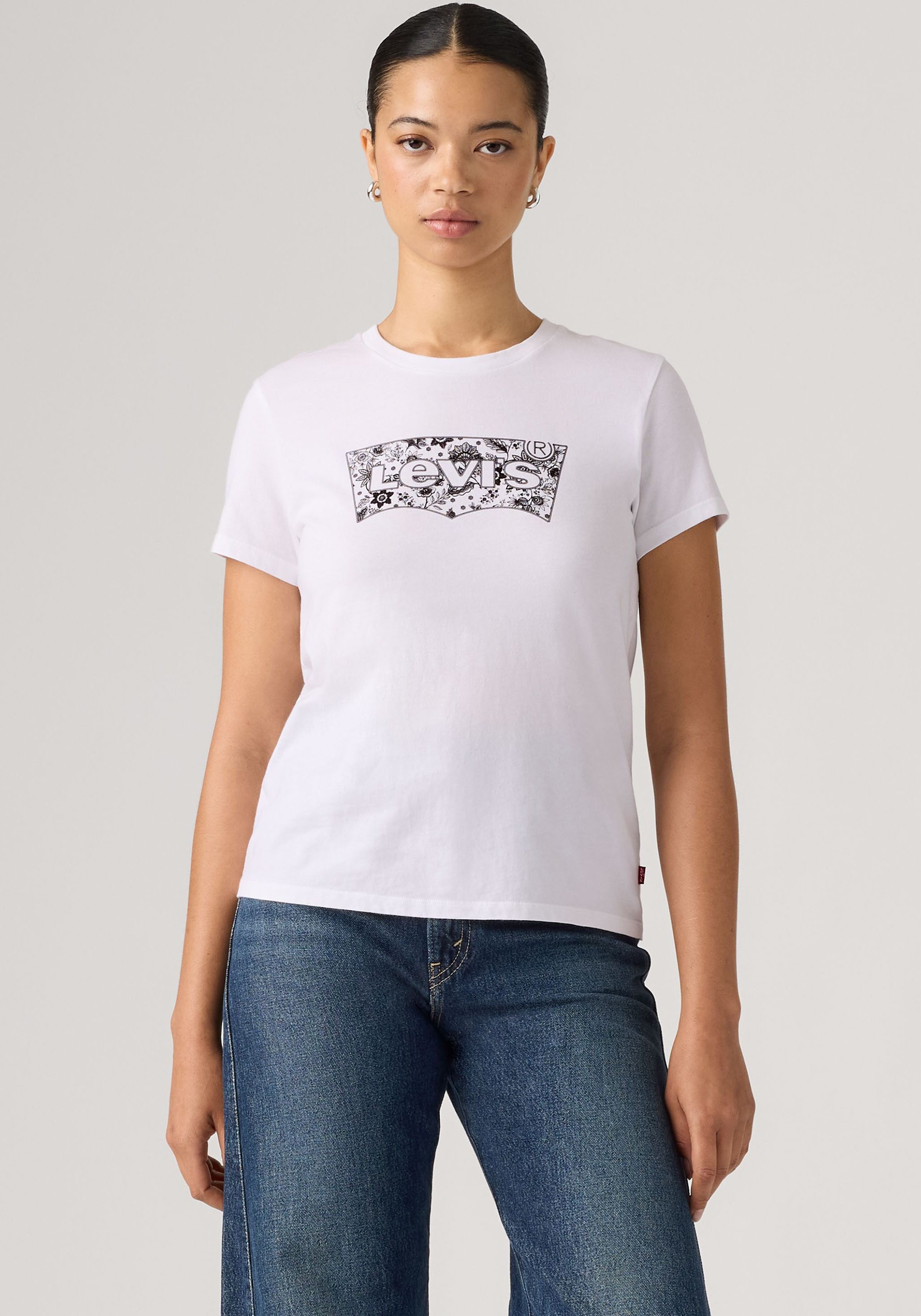 Levi's® T-Shirt LSE THE PERFECT TEE mit Logodruck