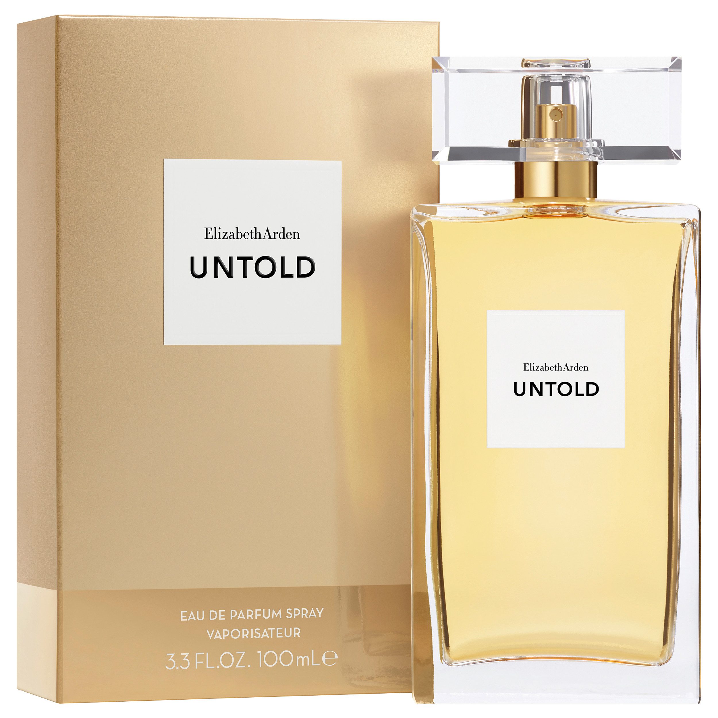 Elizabeth Arden Eau de Parfum UNTOLD EDP, blumige Komposition, Herznote mit Gardenie, Pfingstrose und Jasmin