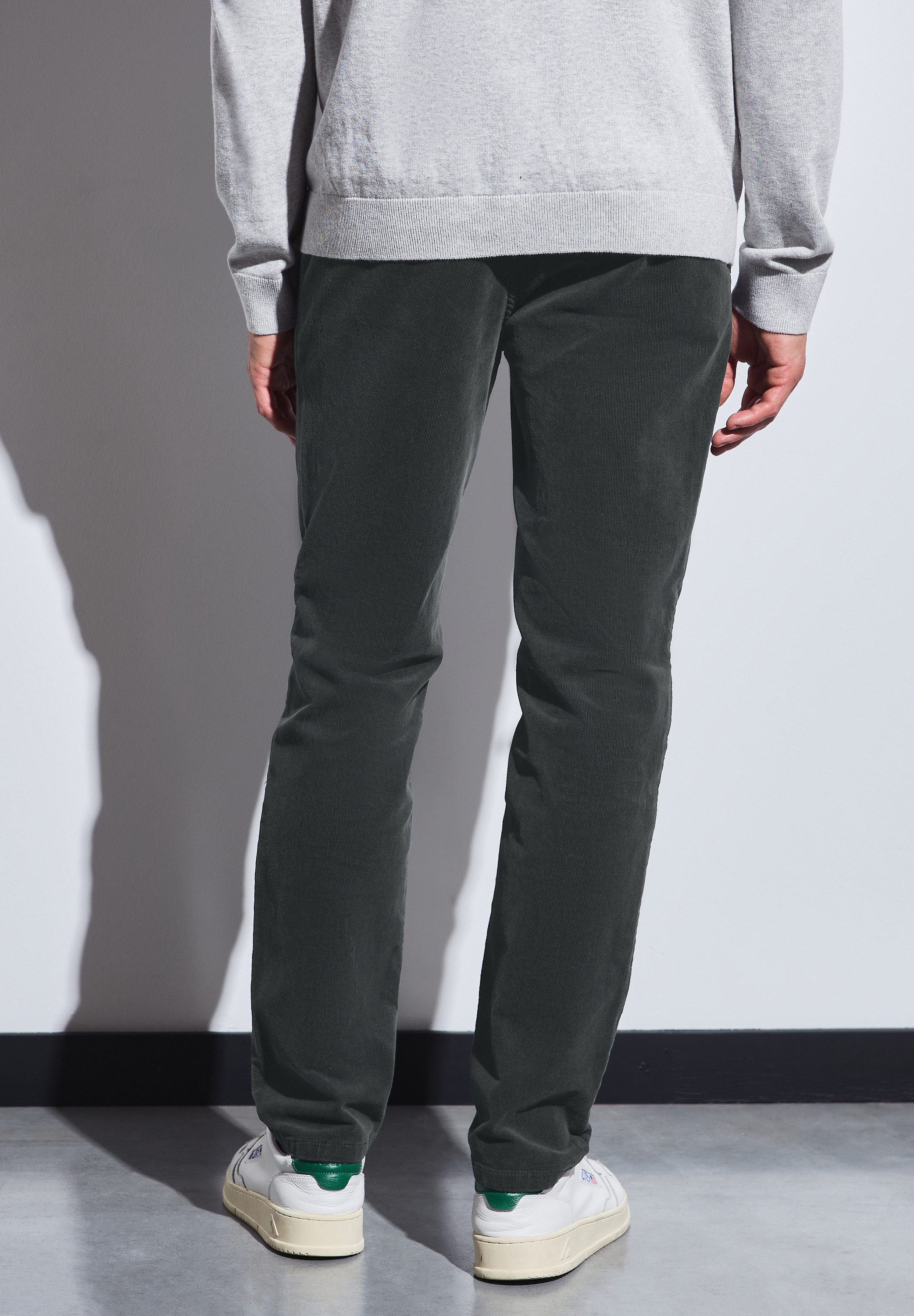STREET ONE MEN Cordhose Middle Waist günstig online kaufen