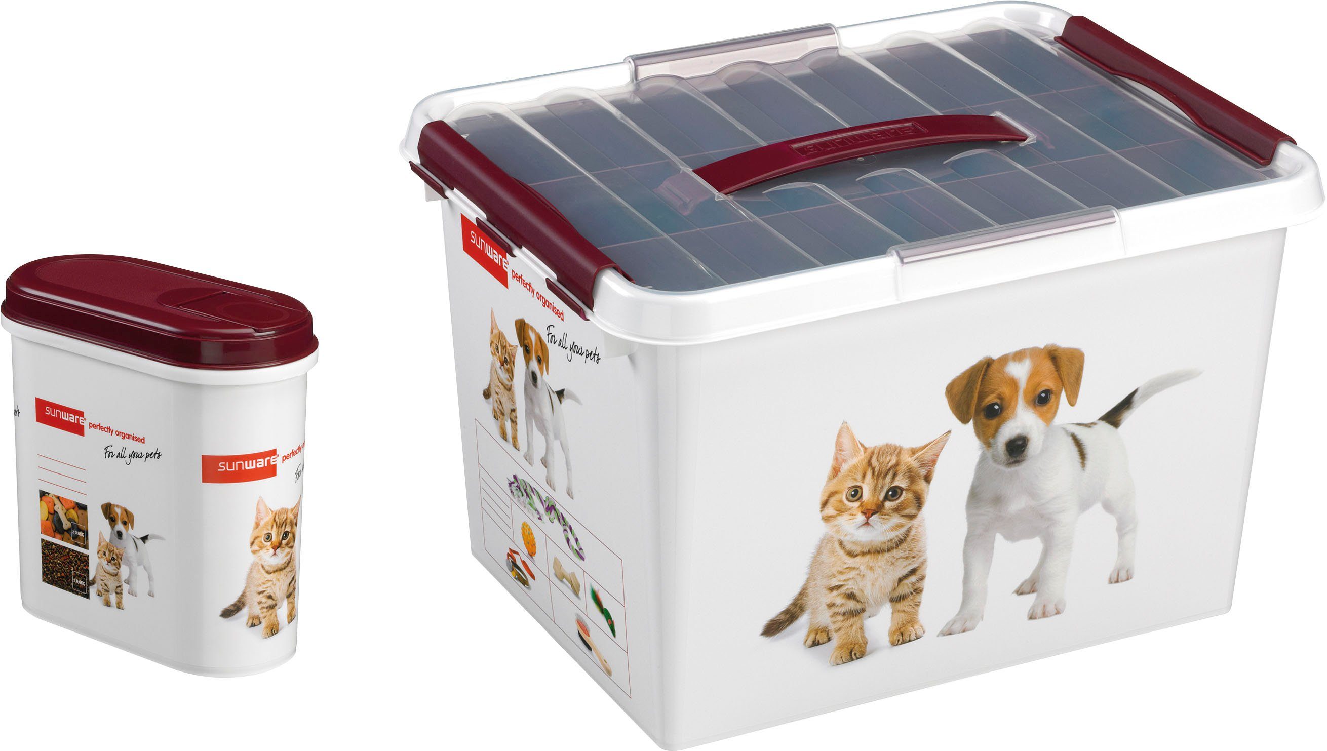 Sunware Aufbewahrungsbox »Q-line«, Box mit Tiermotiven online kaufen | OTTO