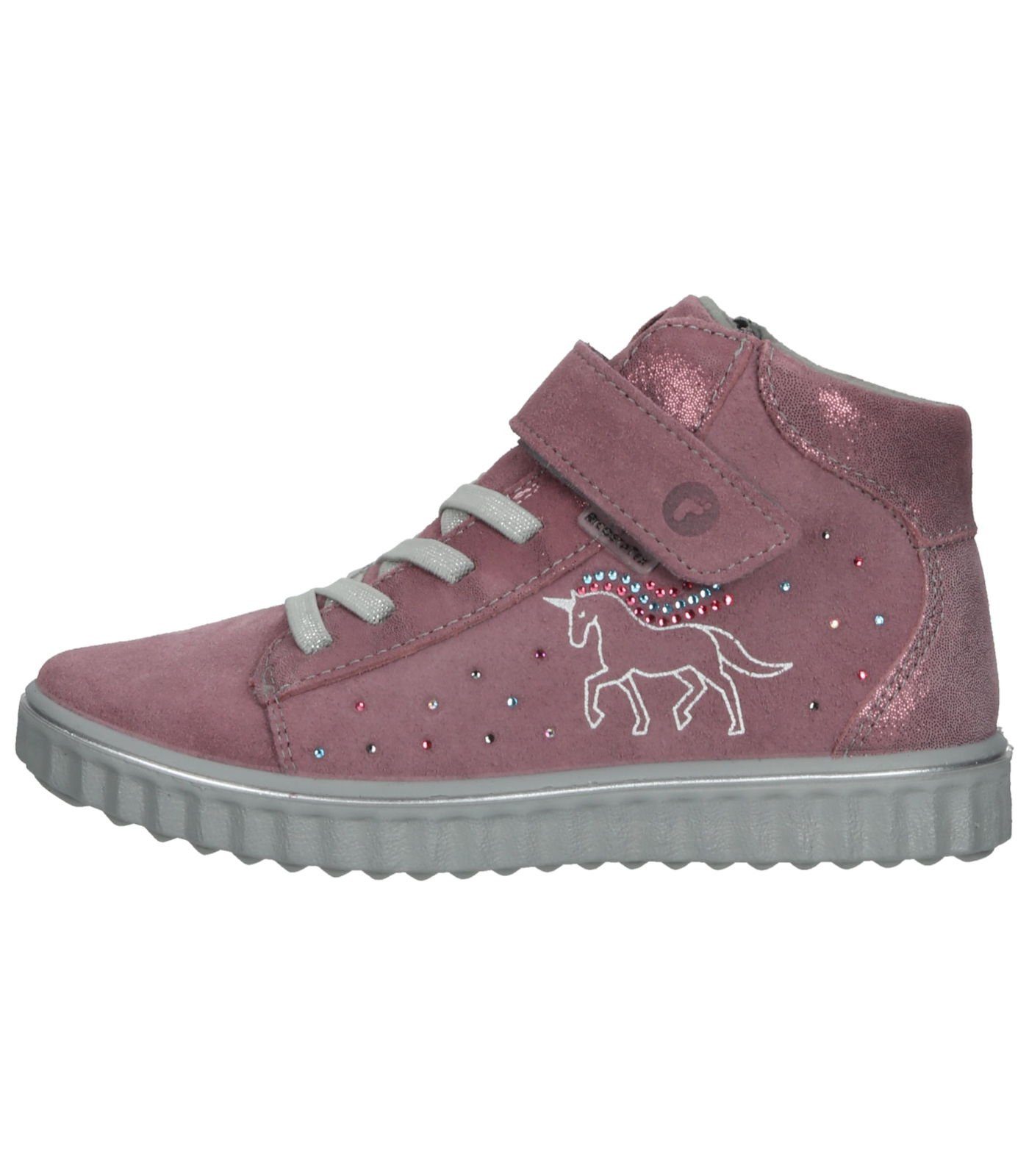 Sneaker Sneaker Ricosta Rosa Veloursleder