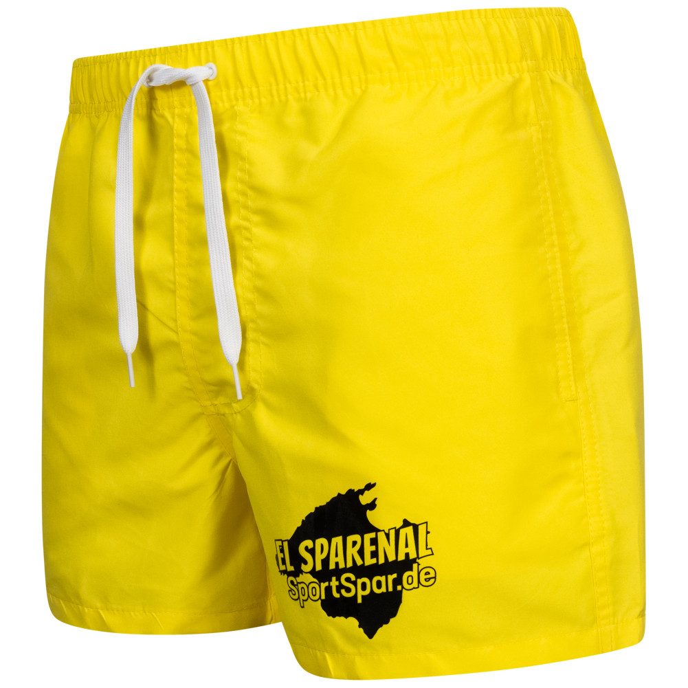 SportSpar Badeshorts SportSpar.de "El Sparenal" Herren Badehose schnell trocknendes Material