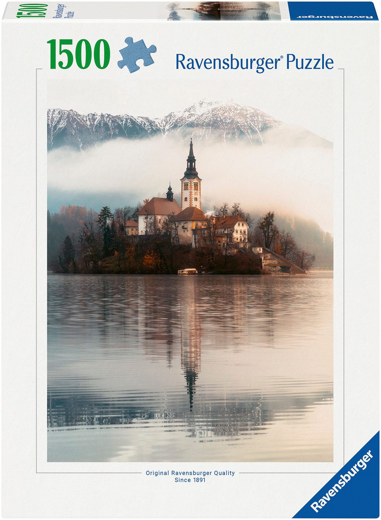 Ravensburger Puzzle Die Insel der Wünsche, Bled, Slowenien, 1500 Puzzleteil günstig online kaufen
