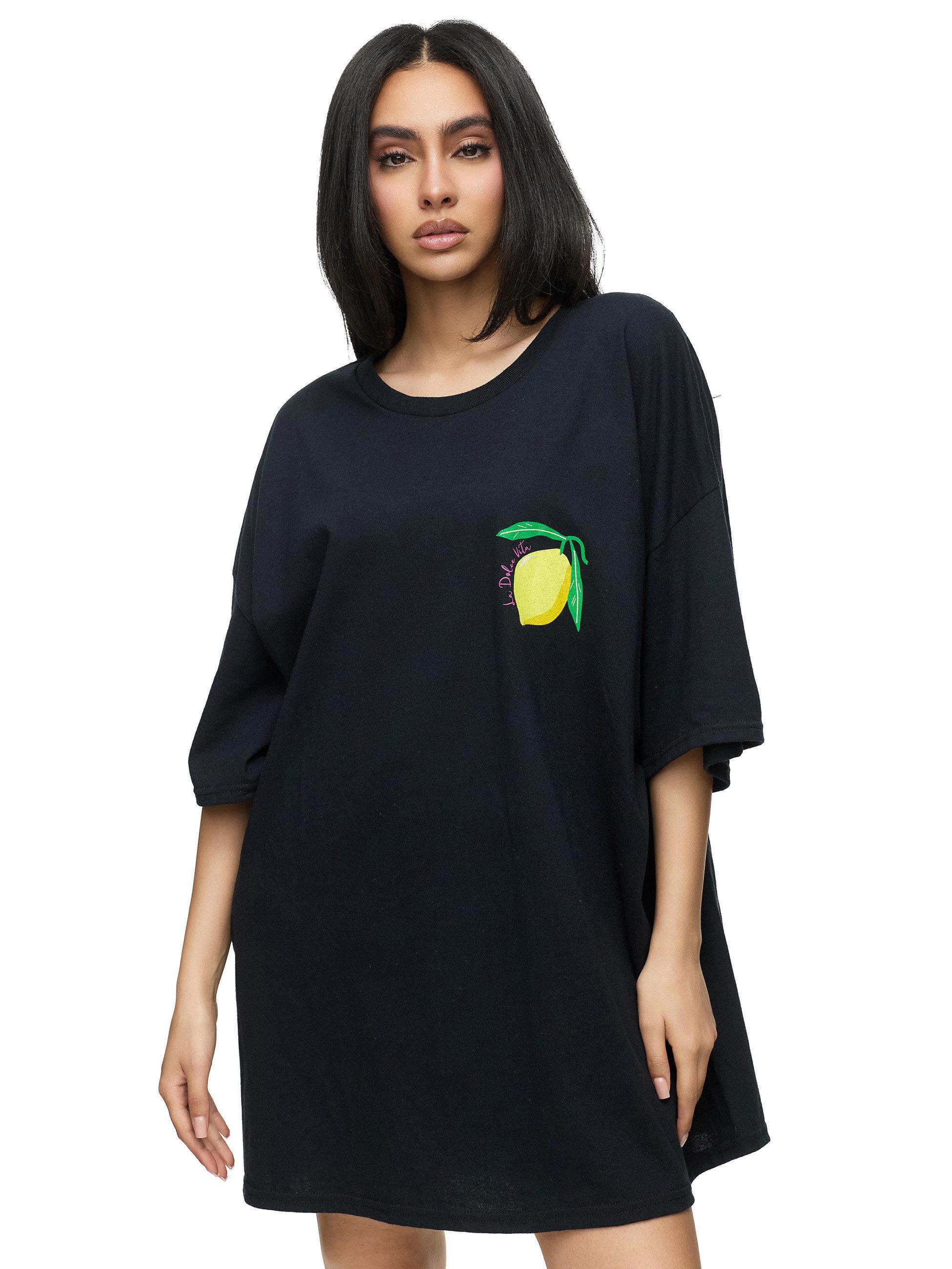 Worldclassca T-Shirt Worldclassca Oversized Print LIMON günstig online kaufen