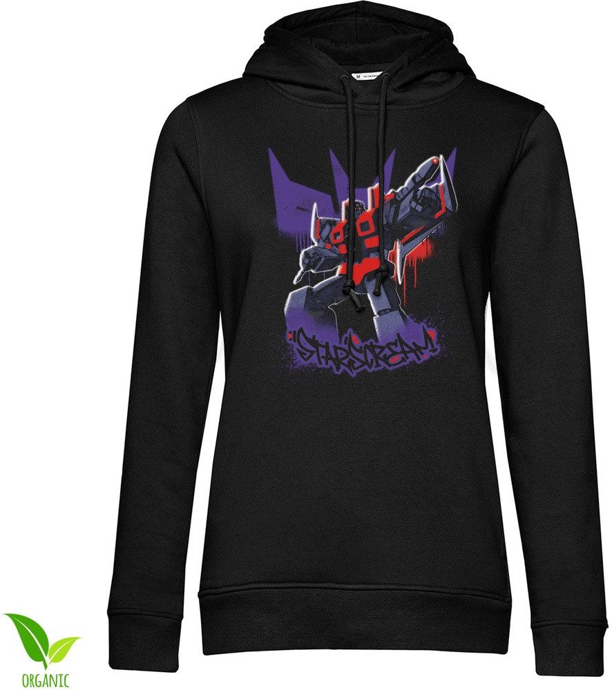 Transformers Hoodie Starscream Graffiti Girly Hoodie