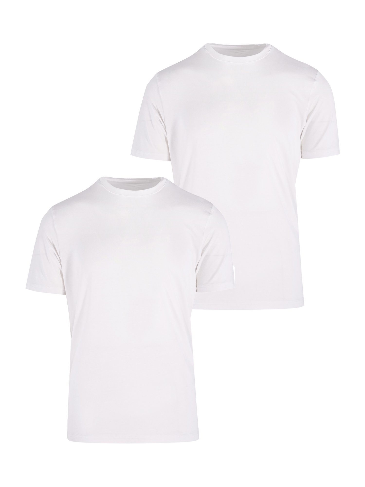 BlackSpade T-Shirt Silver (2-tlg) weiß
