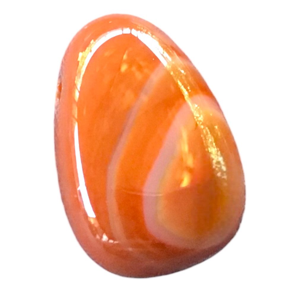 Amulett Set Edelstein Anhänger aus echtem Carneol, Tropfenanhänger