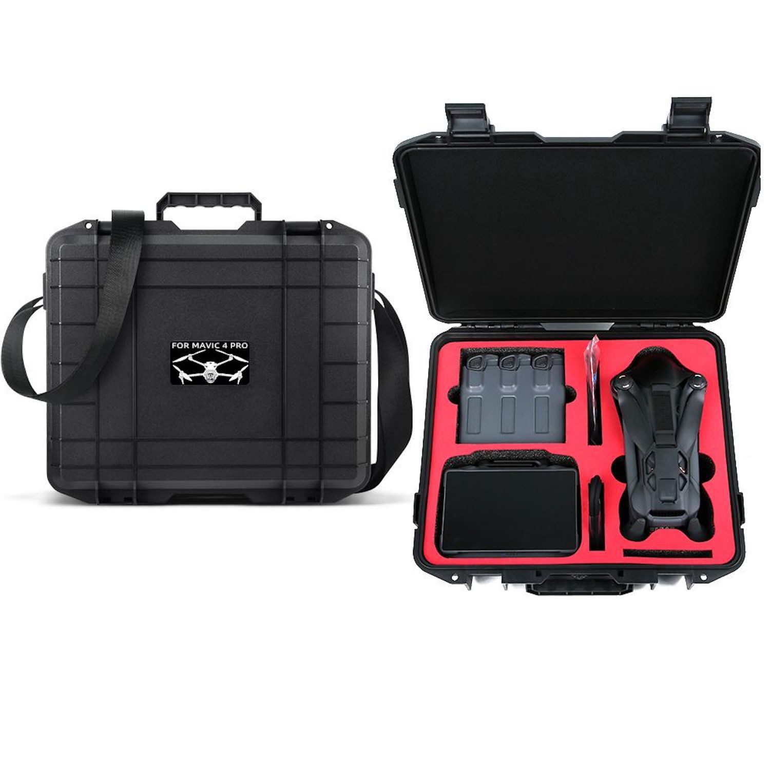 Für DJI Mavic 4 Pro Creator Combo RC Pro 2 EVA Aufbewahrungsbox Koffer Zubehör Drohne