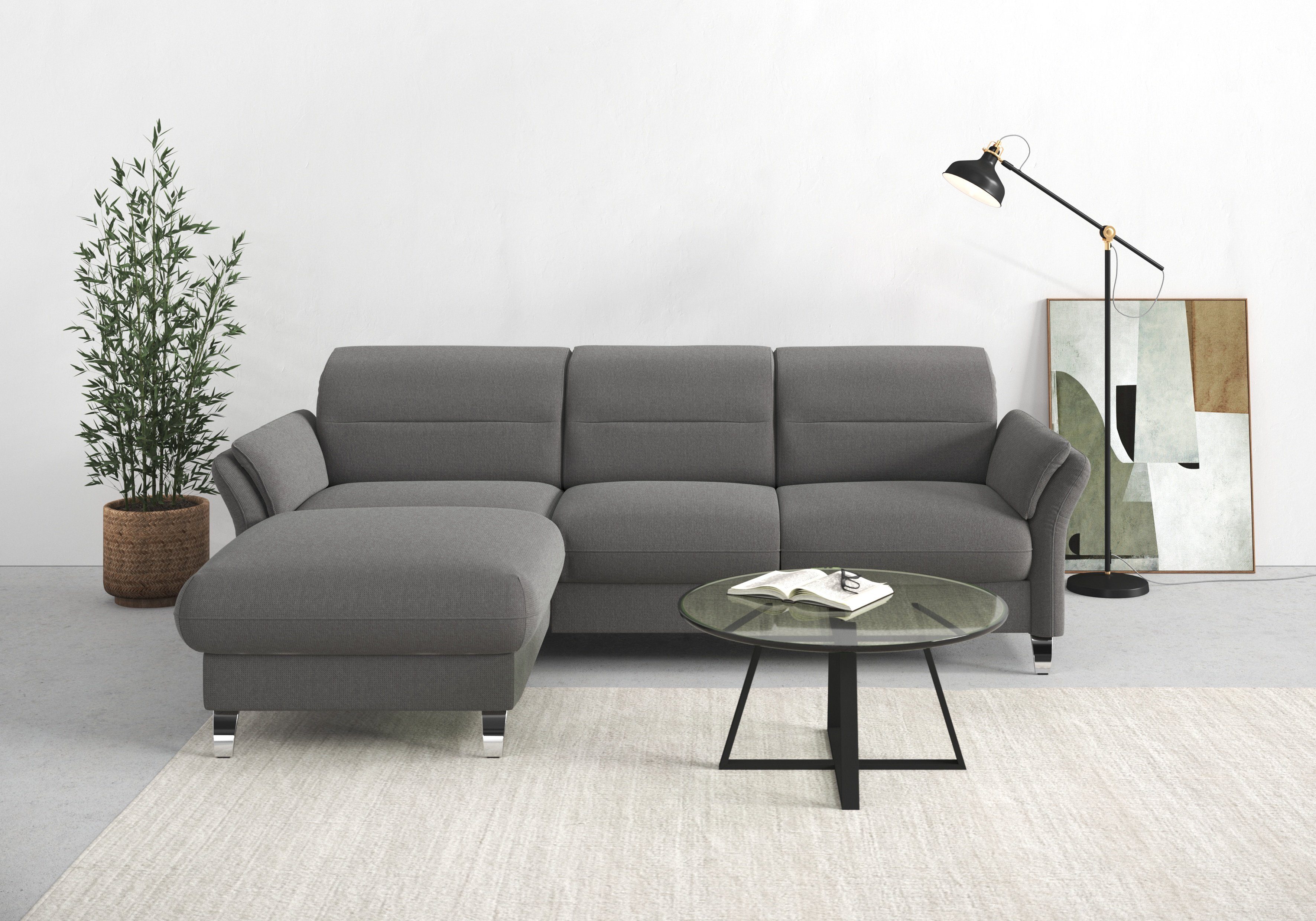 sit&more Ecksofa Grenoble L-Form mit Federkern, günstig online kaufen