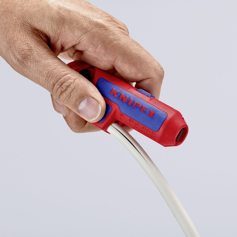 Knipex Kabelmesser Knipex 16 95 02 SB ErgoStrip Kabelentmanteler Geeignet für Rundkabel