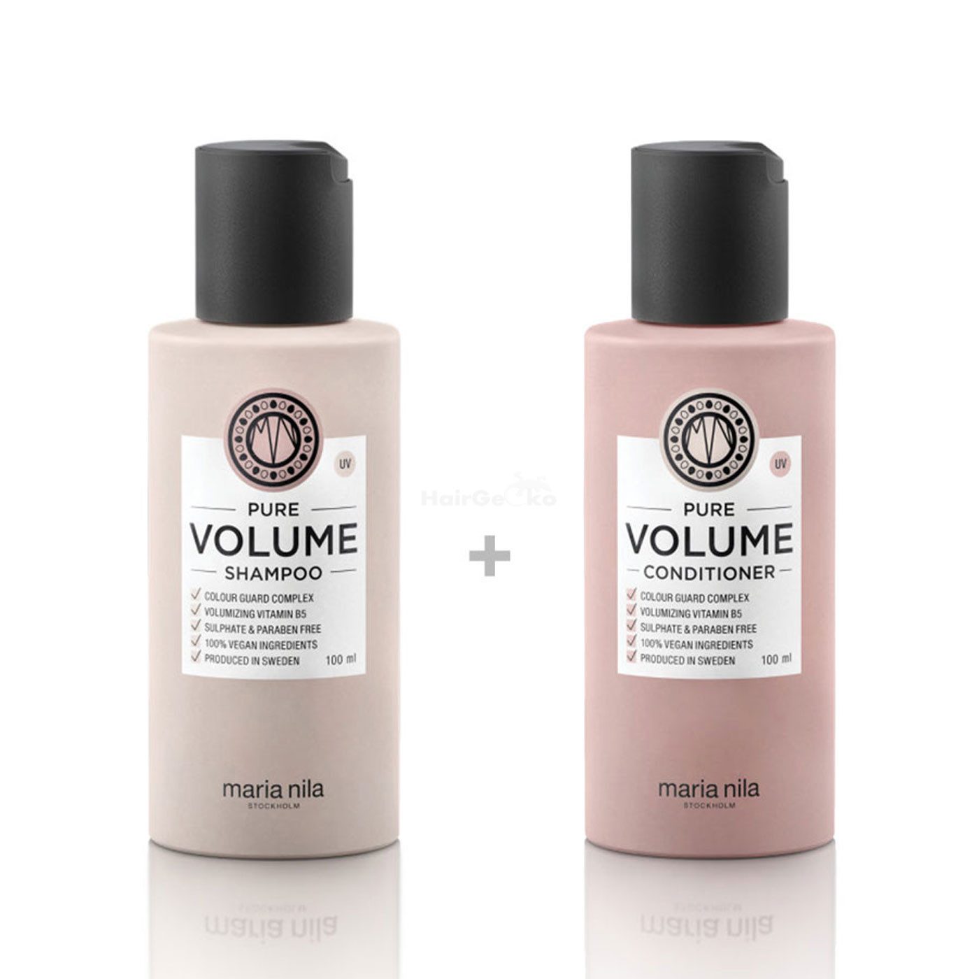 ARIA Kosmetik-Set Maria Nila Pure Volume Set - Shampoo 100 ml + Conditioner 100 ml