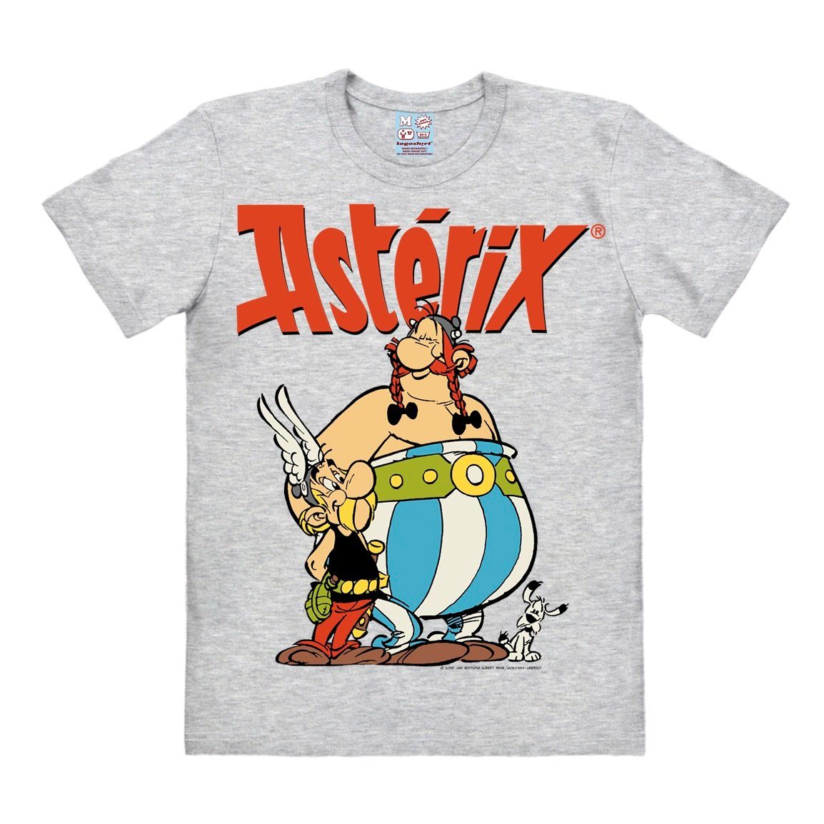 LOGOSHIRT T-Shirt Asterix & Obelix mit coolem Retro-Print
