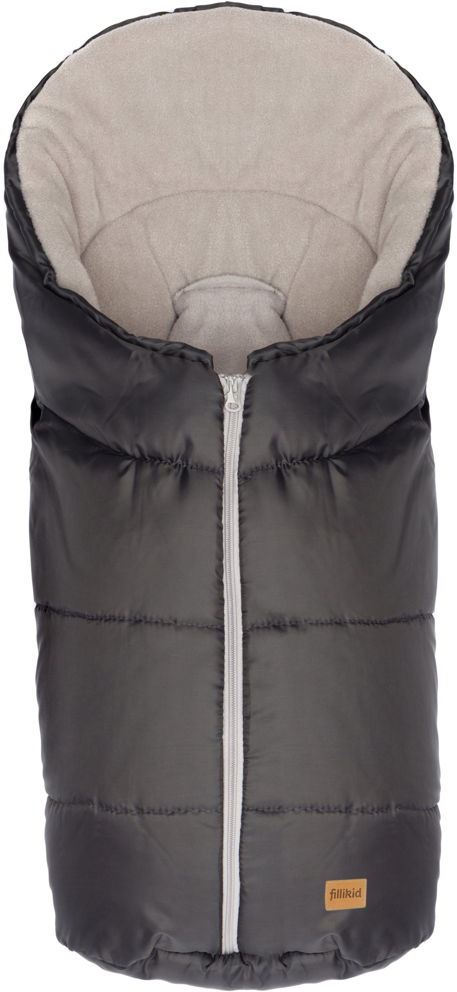 Fillikid Fußsack Eco Small Winterfußsack, grau