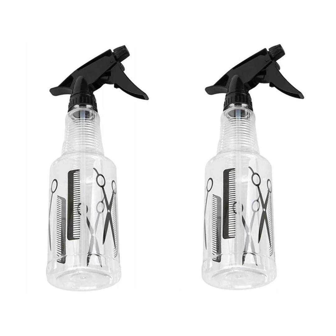 VERK GROUP Sprühflasche 2x Sprühflasche 250 ml Zerstäuber Friseur Pflanzensprüher, (Sprühflaschen-Set, 2-tlg., 2-teilig, 2x Sprühflasche mit jeweils 250 ml), 250 ml pro Flasche