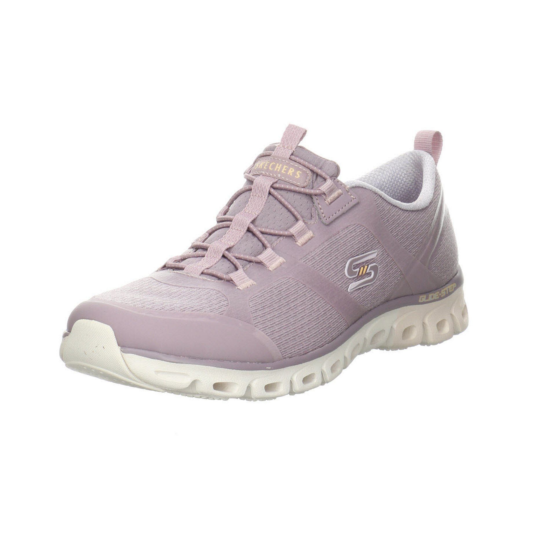 Skechers Damen Sneaker Schuhe Sneaker Synthetikkombination lavender/white