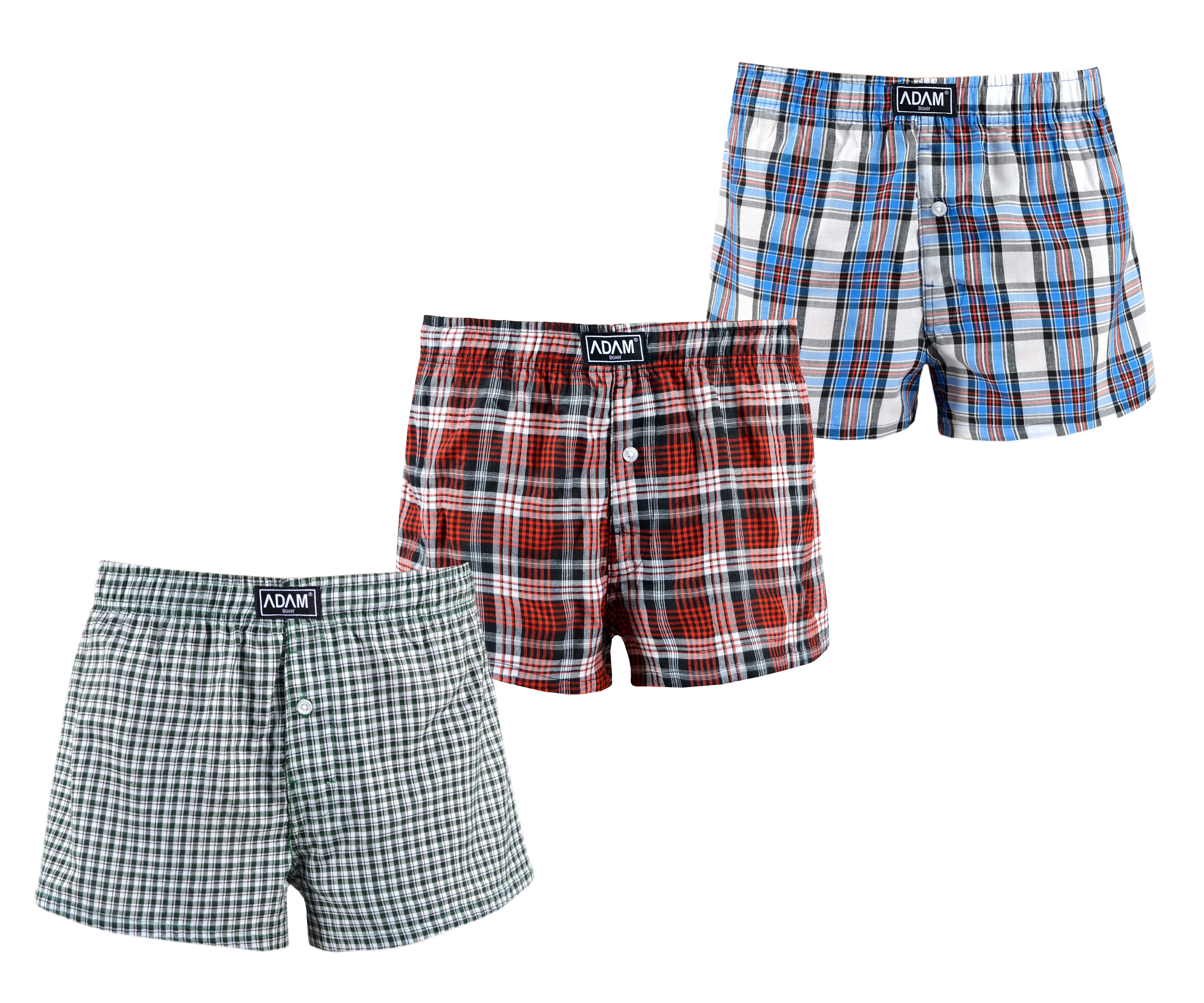 Phil & Co Boxershorts Heren Met Lange Pijpen Boxer Briefs 4-Pack Geel