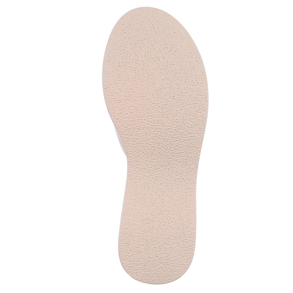 Ital-Design Elegante Sandalen mit Absatz und Schnalle für Damen Plateausandaletten (91409355) Keilabsatz/Wedge Keilsandaletten in Beige
