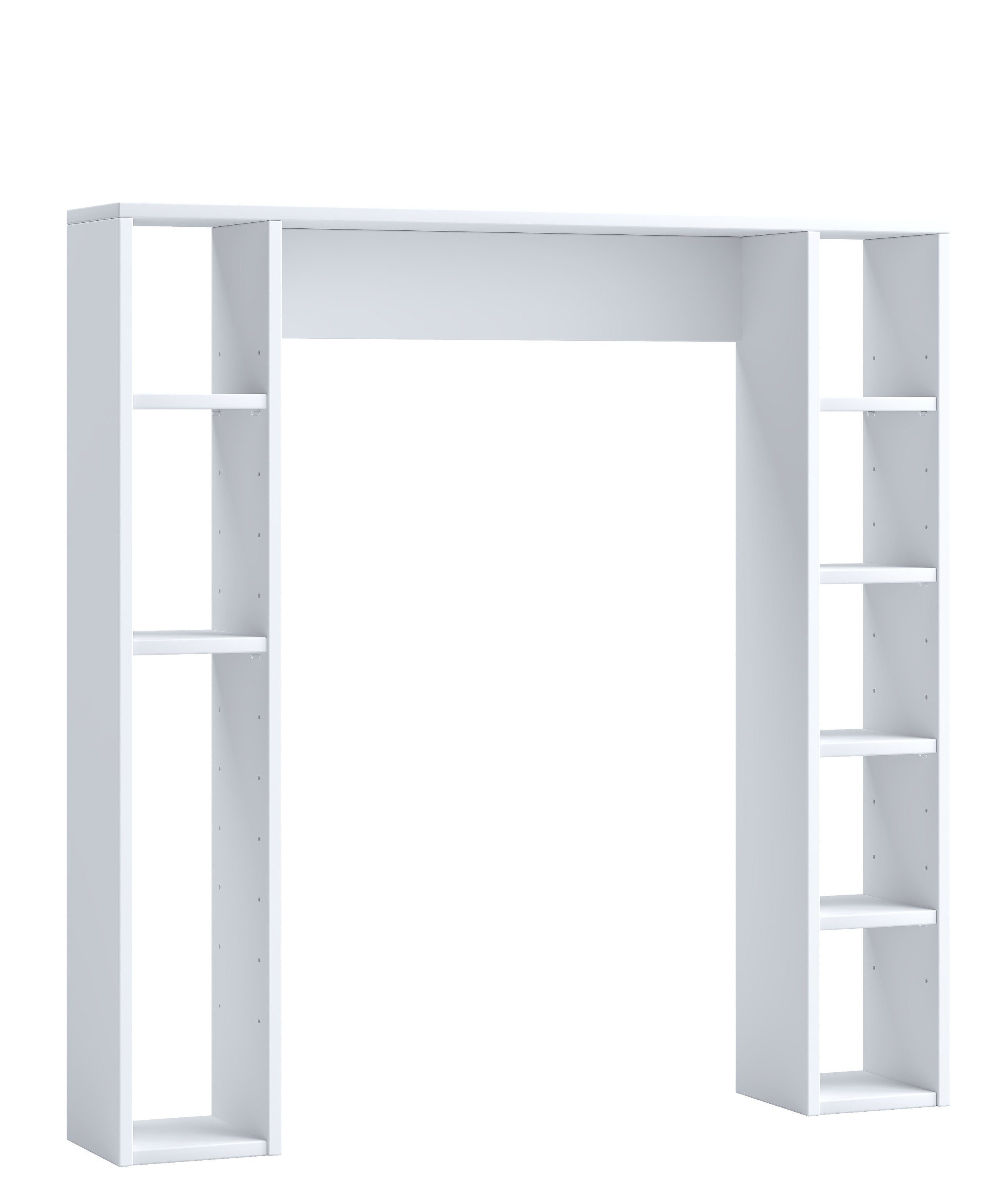 VCM Waschmaschinenumbauschrank Holz Wandregal Überbau WC Bad Regal Tinol M günstig online kaufen