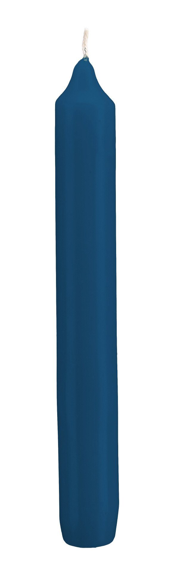 Kopschitz Kerzen Tafelkerze Leuchterkerzen Petrol Blau 200 x Ø 25 mm, 12 Stück