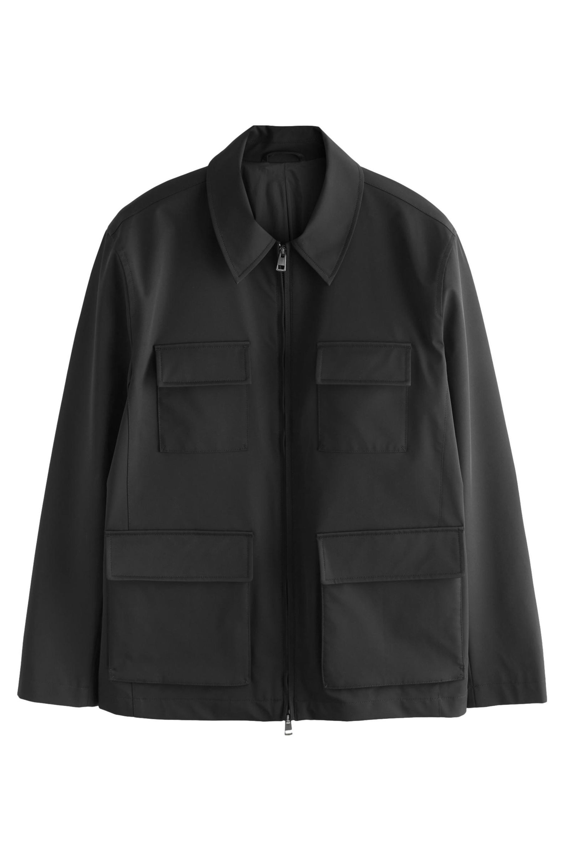 Next Regenjacke Elegante Feld-Funktionsjacke mit vier Taschen (1-St)