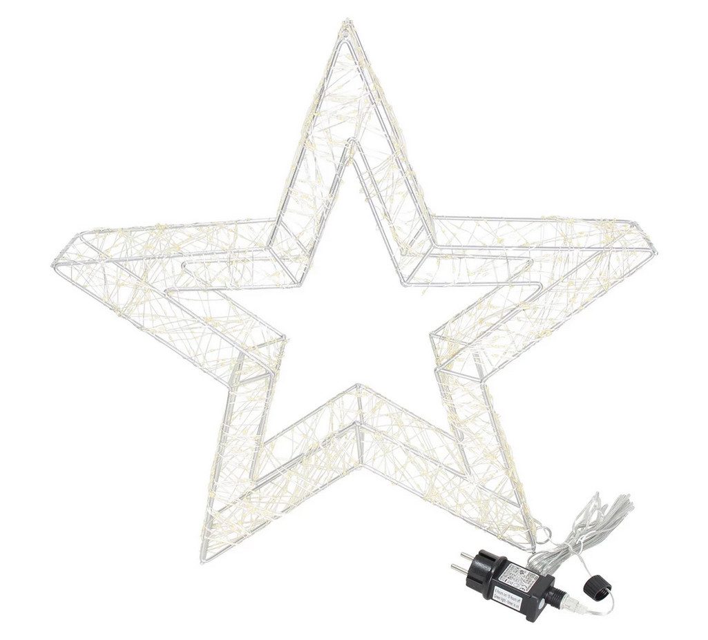 Home-trends24.de LED-Dekofigur LED Stern Groß Weihnachtsdeko günstig online kaufen